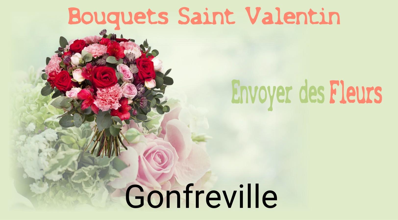 Roses de Saint-Valentin livrées à Gonfreville